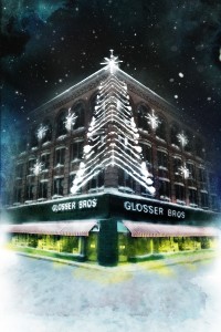 Christmas at Glosser's background
